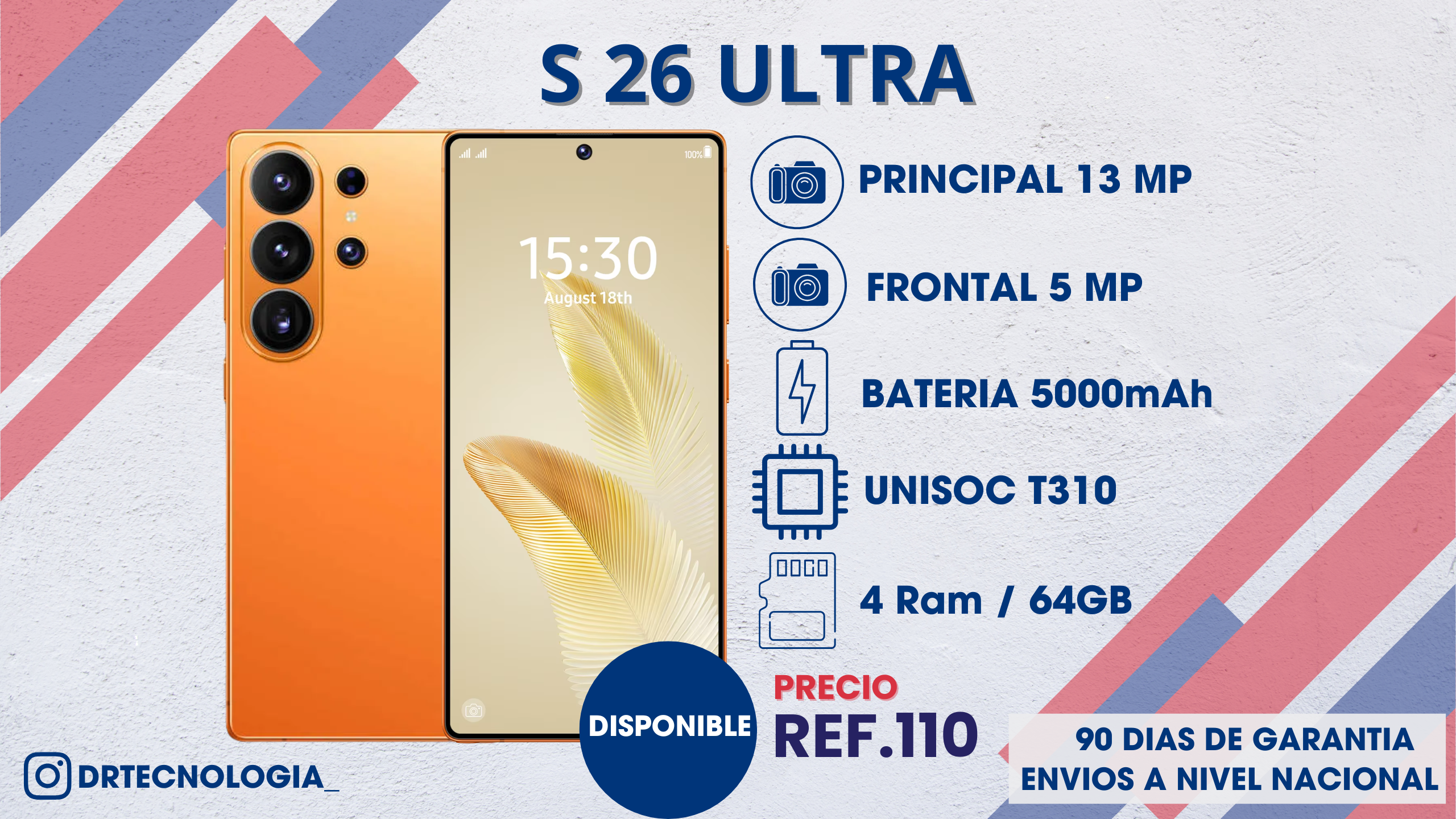 TELEFONO M-HORSE S26 ULTRA MAX 8/64GB